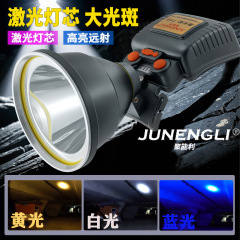 Junengli 外国貿易モデル超高輝度 LED ヘッドライト大スポット強力な光長距離レーザー重力バランスライト工場卸売