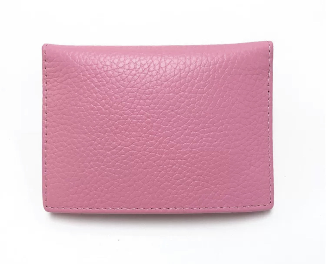 Lychee patrón primera capa de piel de vaca tarjeta de visita libro de almacenamiento titular de la tarjeta de cuero suave titular de la tarjeta de cambio de cuero genuino entrega de una pieza