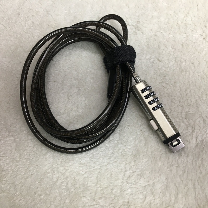 Laptop USB computer lock is suitable for laptop universal password computer password anti-theft anti-lost 2 meters