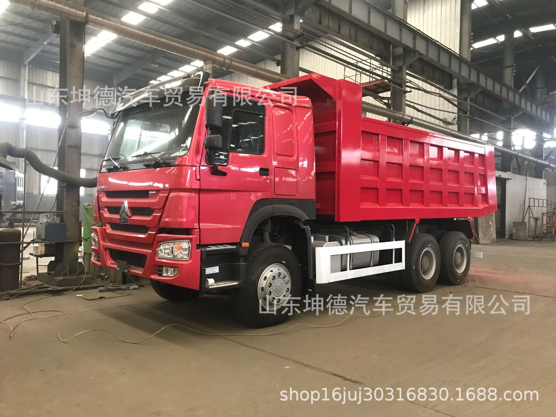 出口ZZ3257N3847A中国重汽豪沃6x4 矿用自卸新卡车18953179828