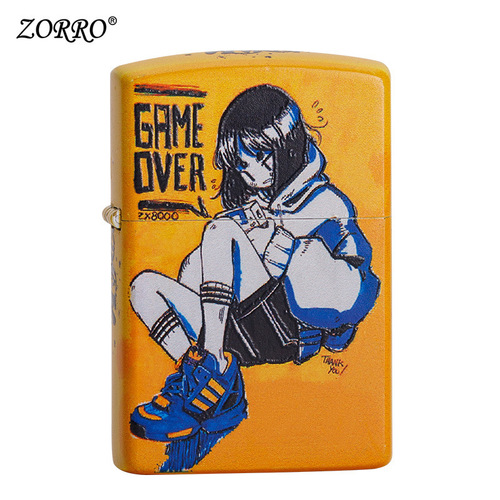 ZORRO Zorro's new kerosene lighter anime girl cartoon peripheral personality birthday gift boyfriend