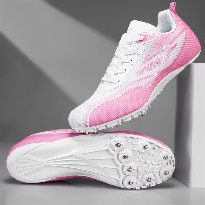 Zapatillas de Atletismo con Clavos para Sprint de PU y Superfibra Ligero para Pista de Atletismo image 4