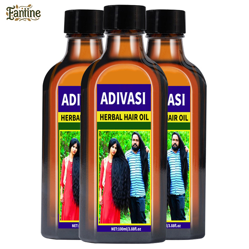 크로스보더 무역 ADIVASI hair oil 인도 헤어 케어 오일 초본 양모 케어 액 식물 샴푸 비누