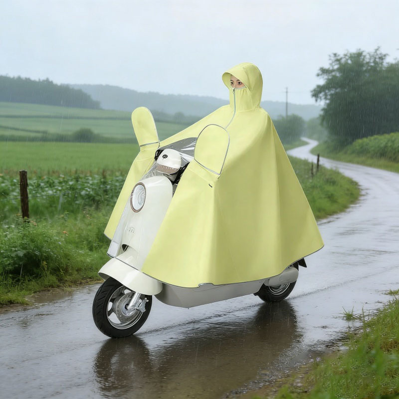 2026 New Model Electric Vehicle Raincoat, Enlarged and Lengthened, Storm-Proof, Full-Body, Fashionable Women's Motorcycle and Electric Vehicle Riding Rain Poncho 2026 New Model Electric Vehicle Raincoat, Enlarged and Lengthened, Storm-Proof, Full-Body, Fashionable Women's Motorcycle and Electric Vehicle Riding Rain Poncho