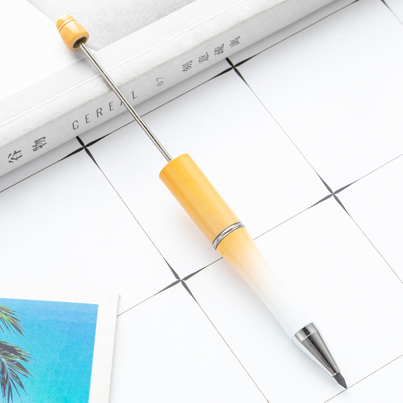 DIY plástico moldeado lápiz pintura afilado-libre Escritura de tinta constante lápiz imprimible logotipo eterno lápiz al por mayor