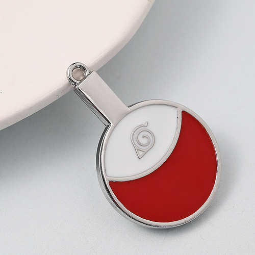 European and American R pin Naruto series Attack on Titan series necklace pendant earrings bracelet pendant accessories source Z pin