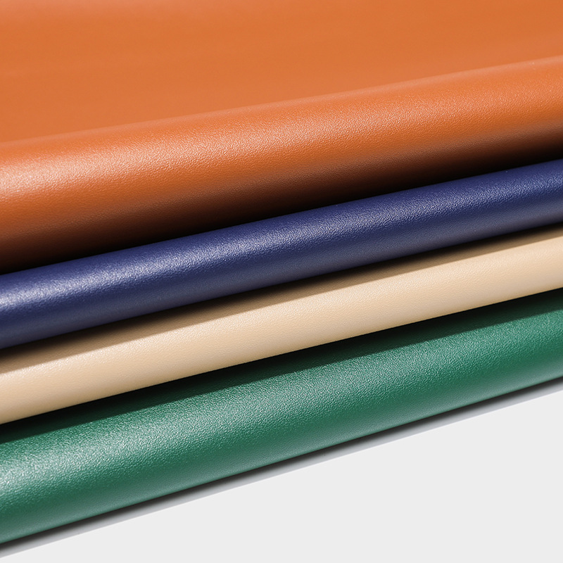 厂家直营现货人造革pu皮革仿皮料毛孔Y678箱包鞋材沙发皮革面料