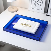 入户玄关亚克力收纳INS风桌面托盘零钱盘杂物文具分格储物盒包邮