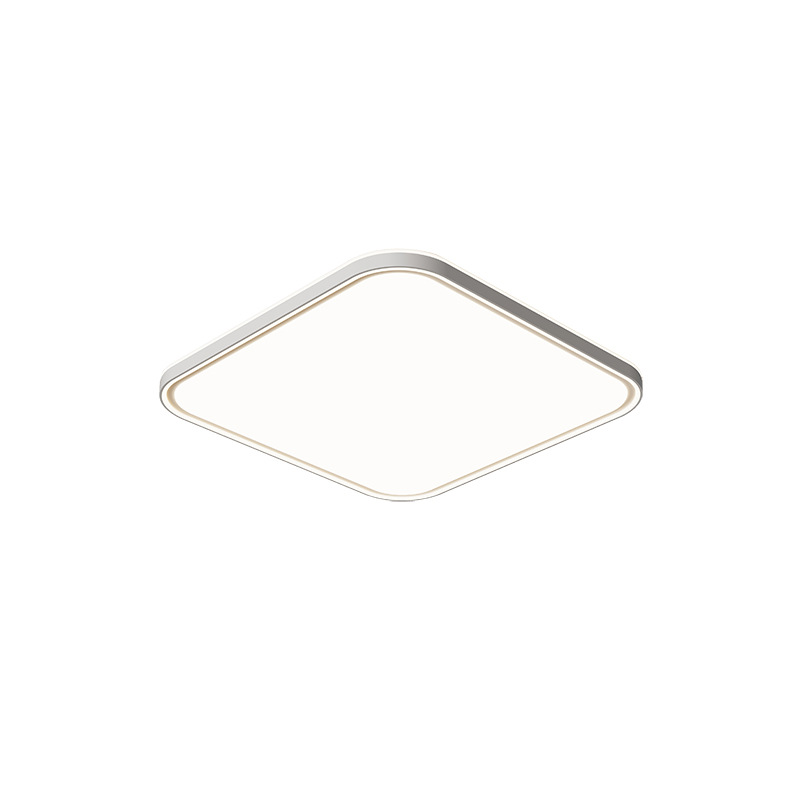 Lámpara de techo de la sala de estar de atmósfera moderna y simple sin huecos para proteger los ojos luminaria principal doméstica brillante luminaria ultrafina Zhongshan 578L