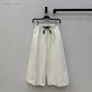 2025 Spring and Summer New Style, Cool, Casual, Handsome, Elastic Waist Design, Wide-Leg Straight Pants, Wholesale