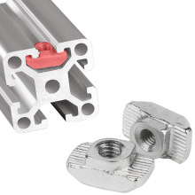 4040铁镀镍欧标船形T型螺母滑块铝型材螺母船型螺丝螺母M5/M6/M8