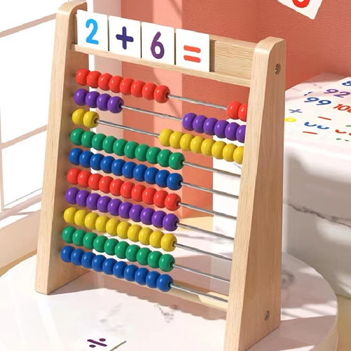 Five-speed counter primary school first grade student mathematics second grade five-element abacus calculation stand teaching aid artifact