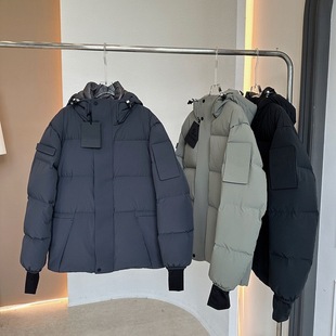 High Version Mongolian Arm Micro Seal 90 Duck down m Brand down Jacket Ski Jacket Hooded Thickened Outdoor Casual Puffer