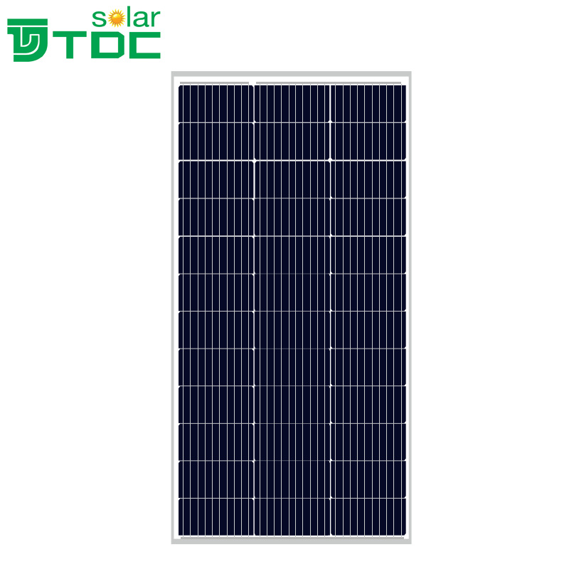 单晶层压太阳能板100W光伏组件 太阳发电板12v 充电板太阳能发电