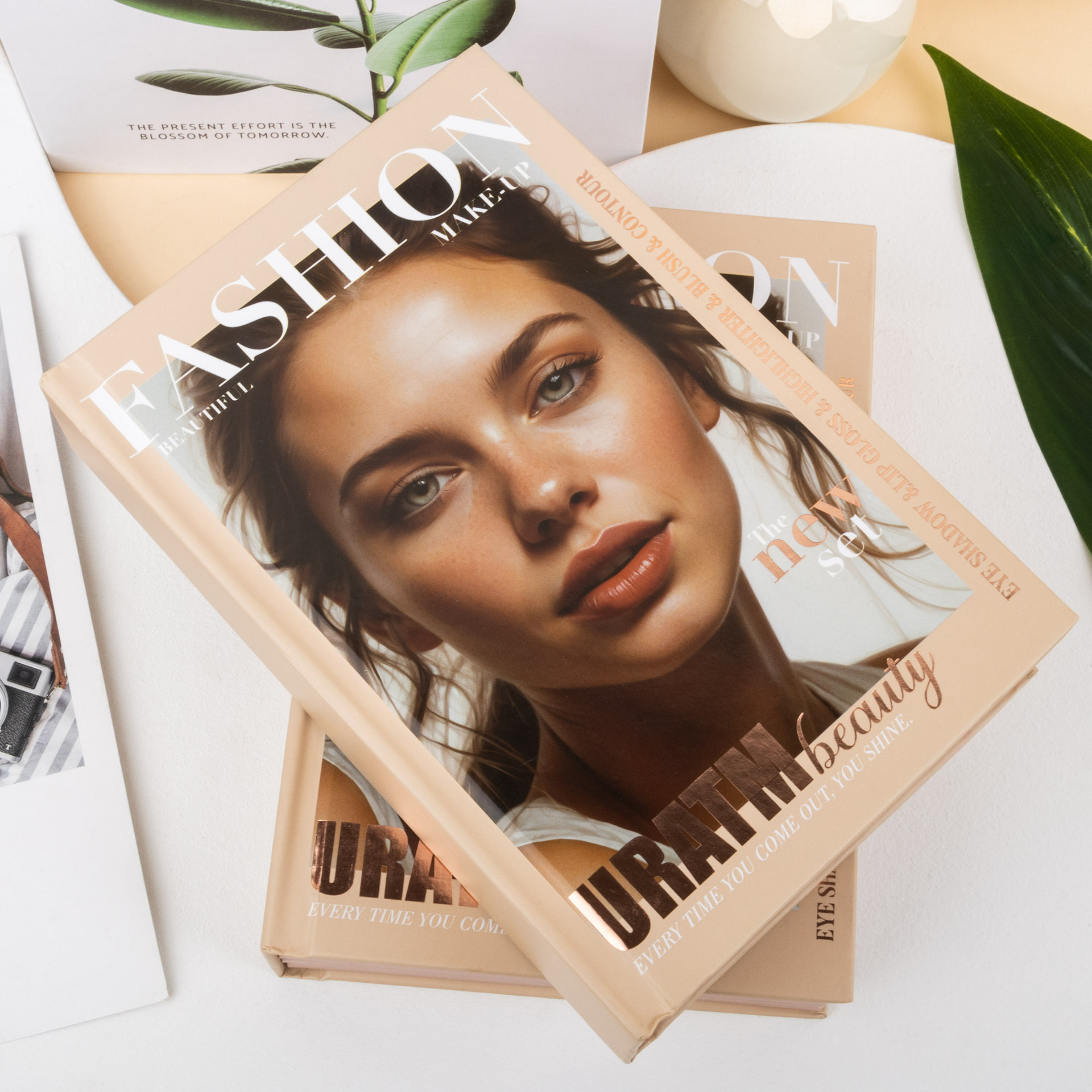 Cross-border bestseller: 67-color makeup palette, five-layer flip book eyeshadow palette, matte pearlescent blush, contour and highlight in one piece undefined