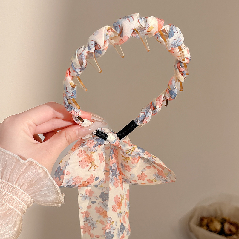 Verano nuevo estilo fresco con diadema de dientes, peine ondulado, diadema superior del cráneo alto, las mujeres usan accesorios para el cabello retro del palacio