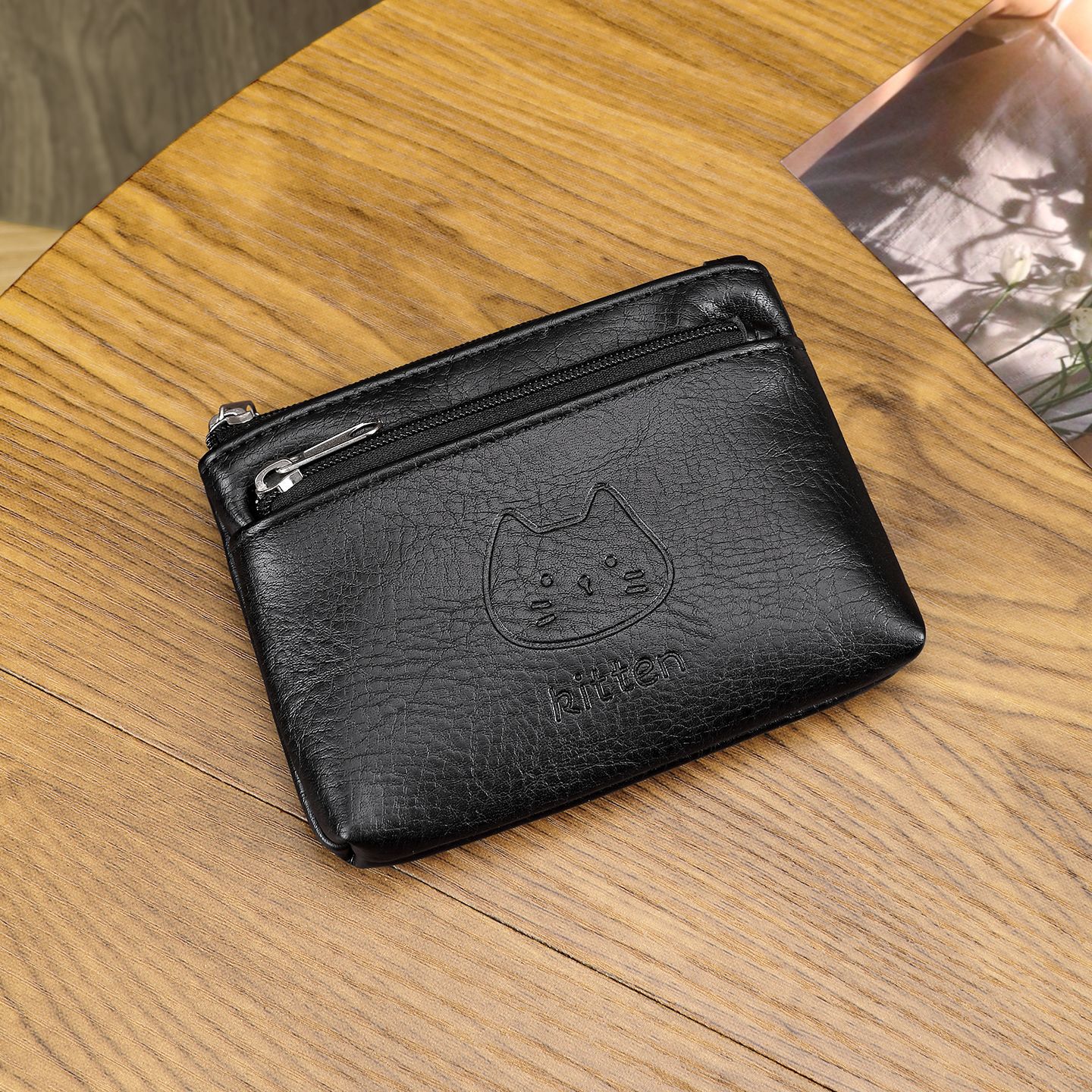 Inventario nuevo bolso de cambio mini damas cremallera bolso de llaves de mano monedas tarjetas cosméticos bolso de almacenamiento portátil