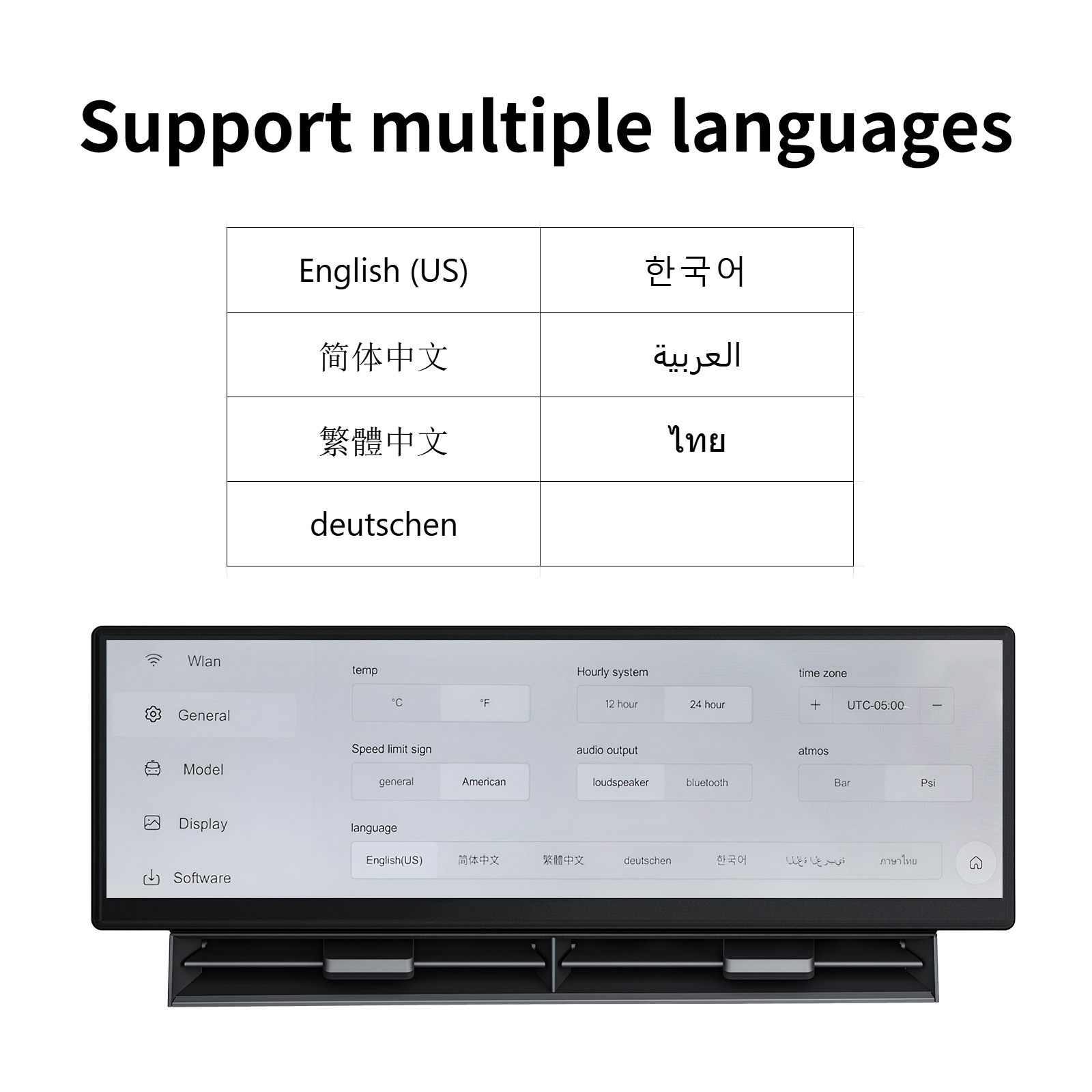 Suitable for Tesla Model 3/Y Car Display Screen 10.88, Does Not Block the Air Outlet, Supports Carplay, in Stock
