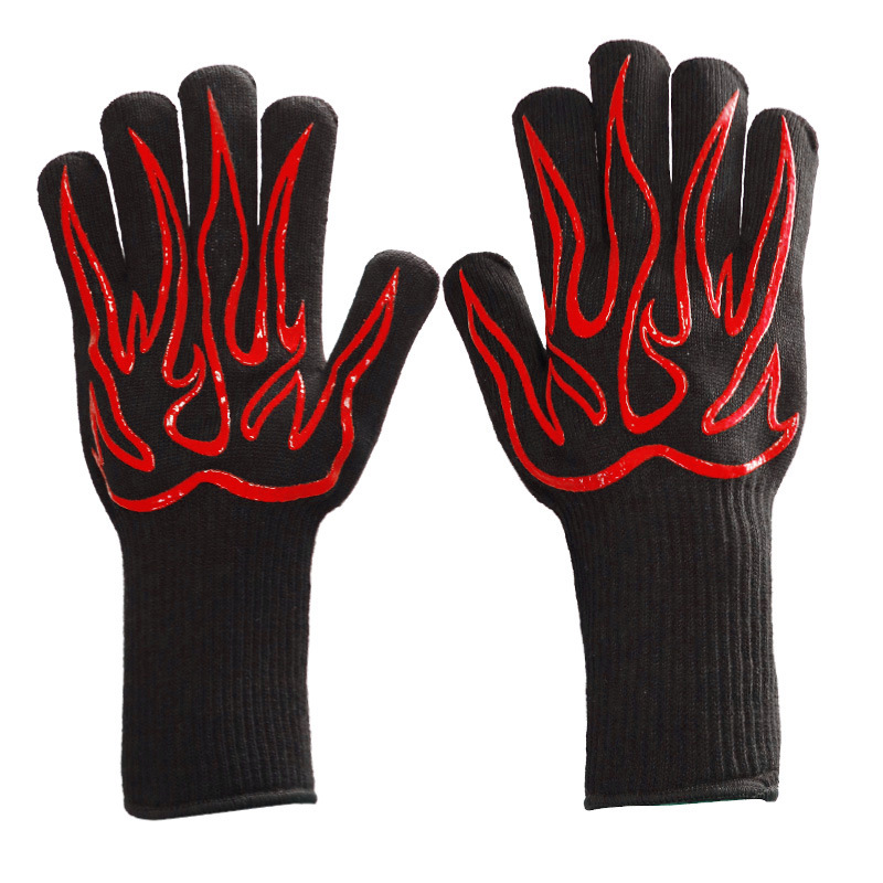 Simple big flame: red silicone: a pack