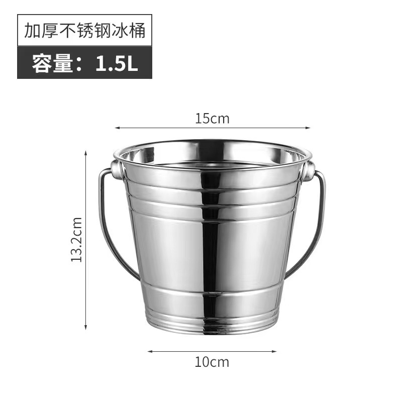Barril de aceite de acero inoxidable Barril portátil para acampar al aire libre Barril de partículas de hielo Barril de cerveza chapado en oro Barril de hielo de acero inoxidable