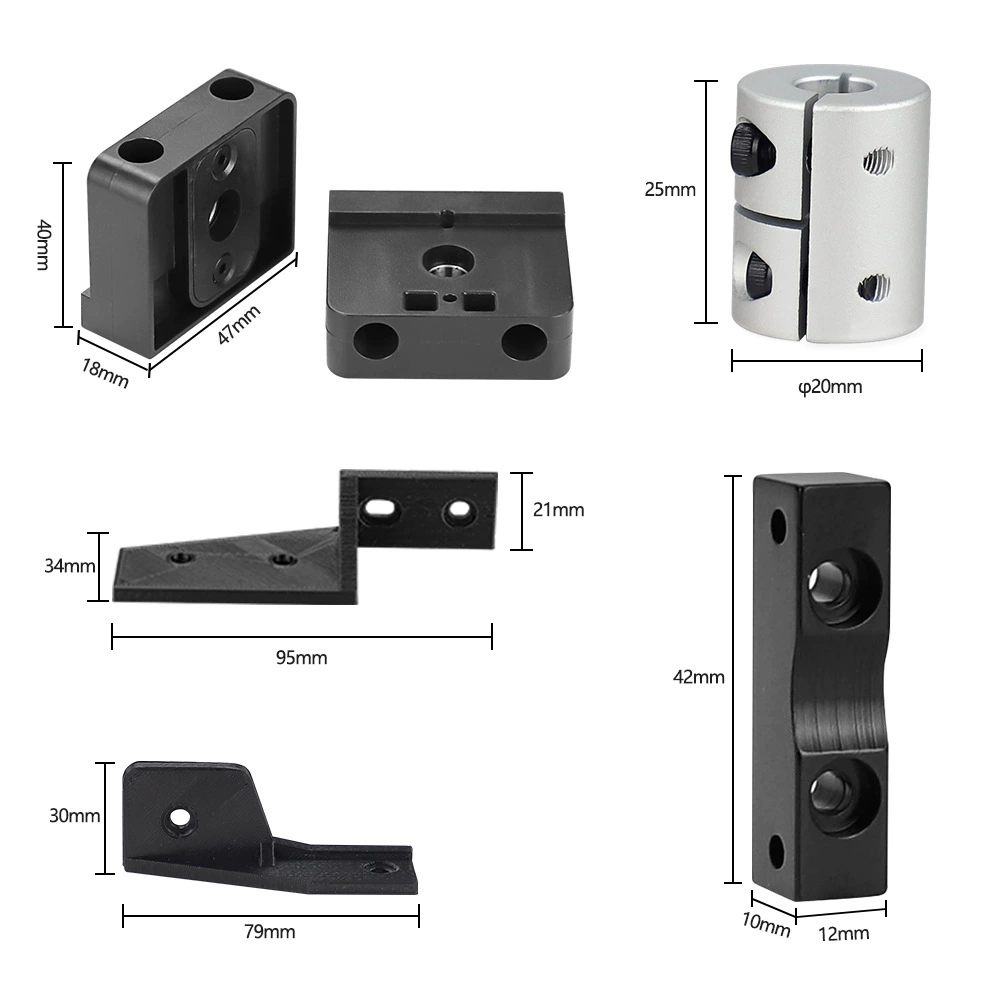 Совместимые аксессуары для 3D-принтера, комплект Pro, 3×