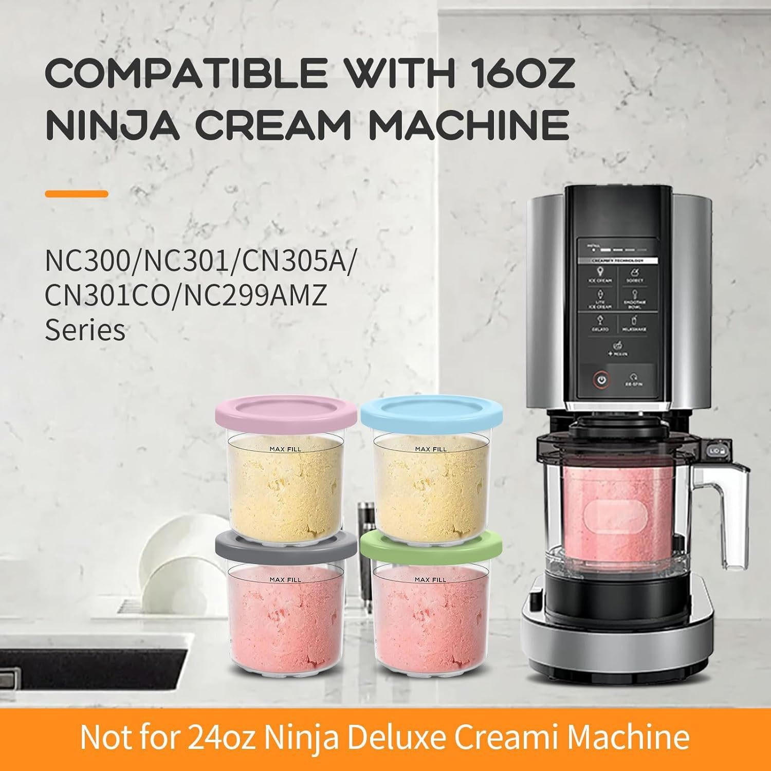 Nuevo producto Ninja Cream Deluxe Ice Cream Taza para la serie Ninja NC300 NC301