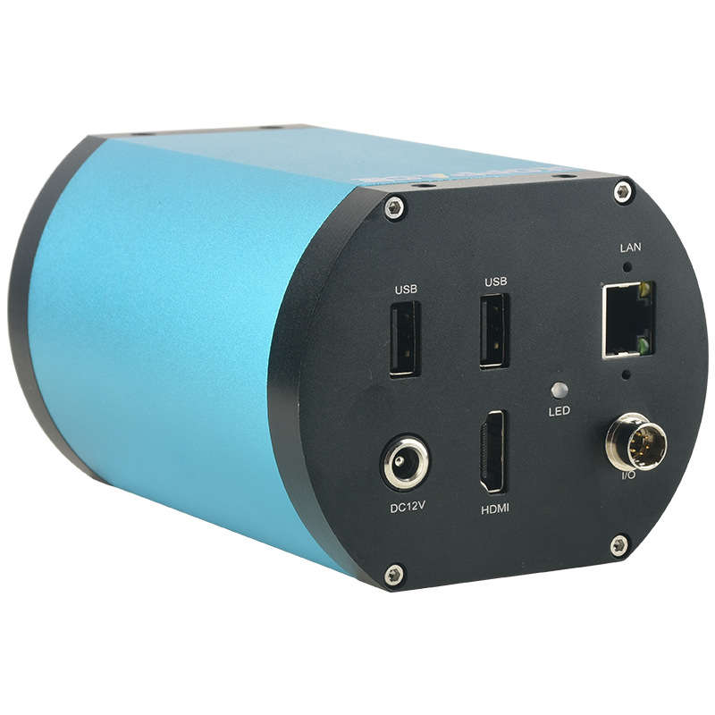 批发 1X-14X高清自动对焦工业显微镜相机 HDMI/LAN输出支持拍照