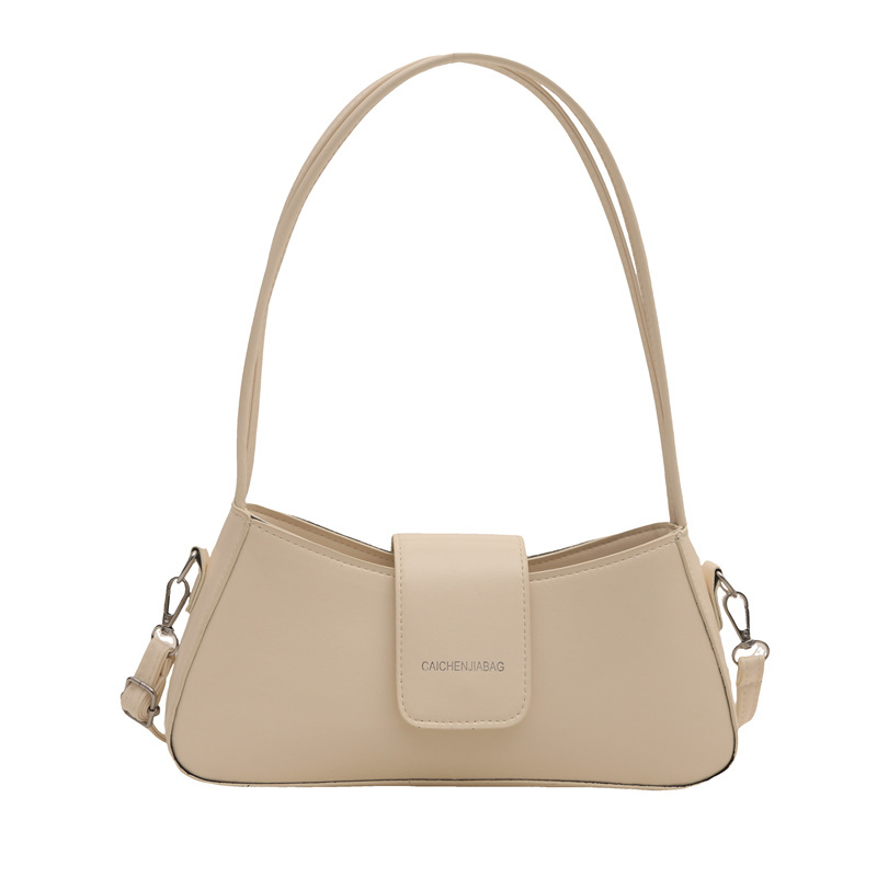 Bolsa de brazo de nicho francés para mujeres 2024 nueva moda bolso de hombro de estilo extranjero buckle bolso de viaje casual