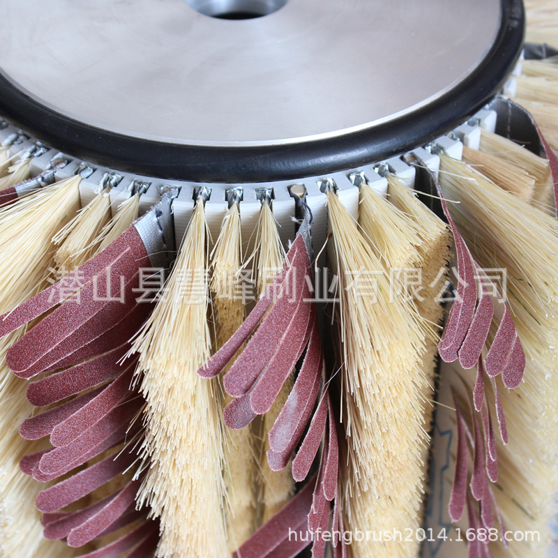 Sisal sarga rodillo de tela abrasiva rueda de pulido de madera cepillo de tira de tela abrasiva Lijadora cinta abrasiva Máquina rectificadora rueda de tela abrasiva papel abrasivo