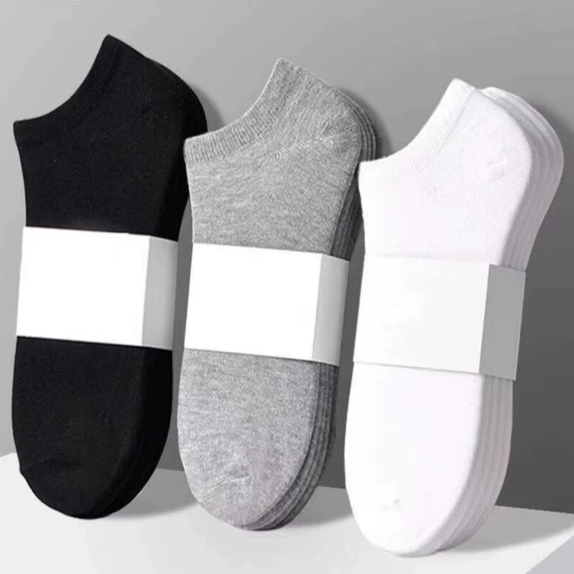 Thin knee socks for leisure, mid-length, city style