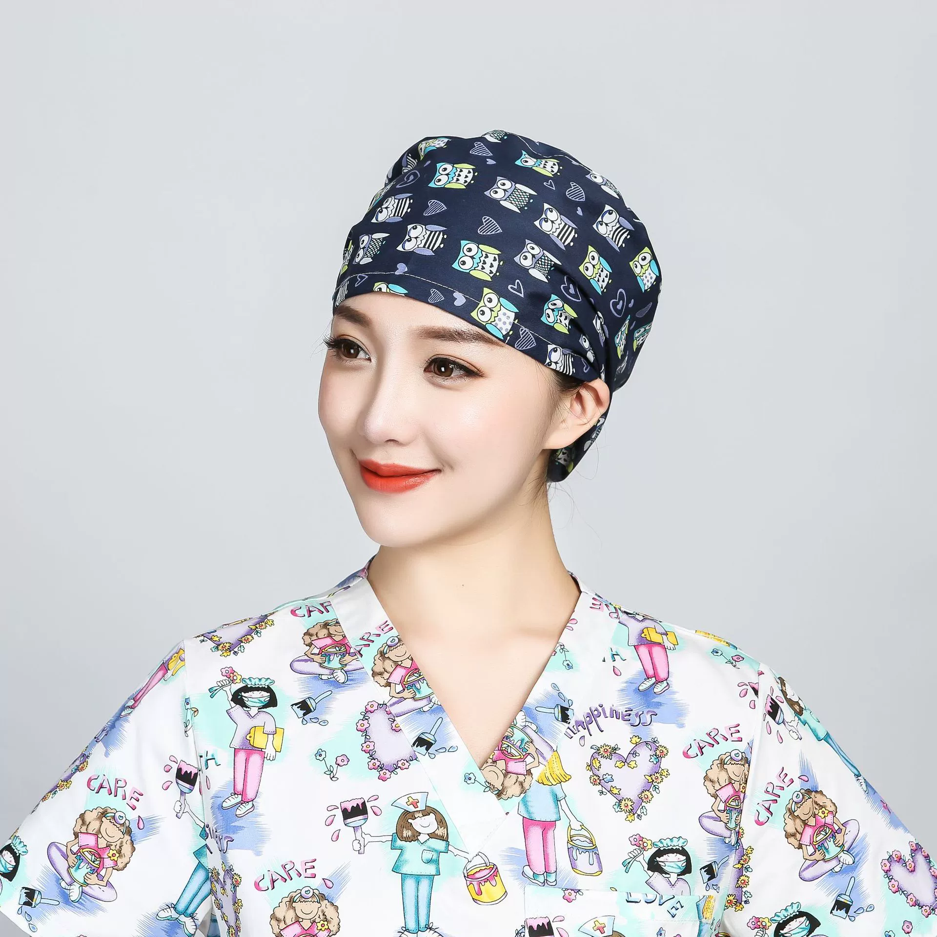 Doctor uniform, thin textile nurse uniform, city style