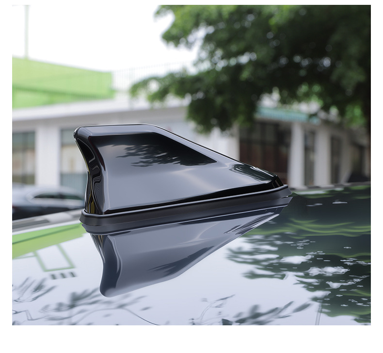 Car Shark Fin Antenna Roof-Mounted Modified Tail Fin Antenna Fm/Am Signal Enhancement Radio Decorative Antenna Factory