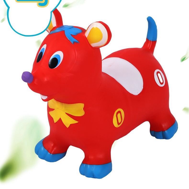 inflatable painted cartoon explosion-proof toy PVC for jumping