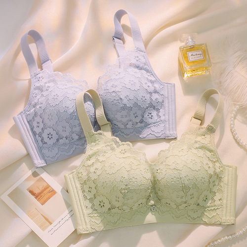 20#【4cm Thickened Cup】Small breasts look bigger ~ No wire rims small breasts flat chest bra underwear sexy bra