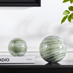 Modern Simple Creative Marble Ball Crafts Ornaments Hotel B&B Living Room Decoration Ornaments