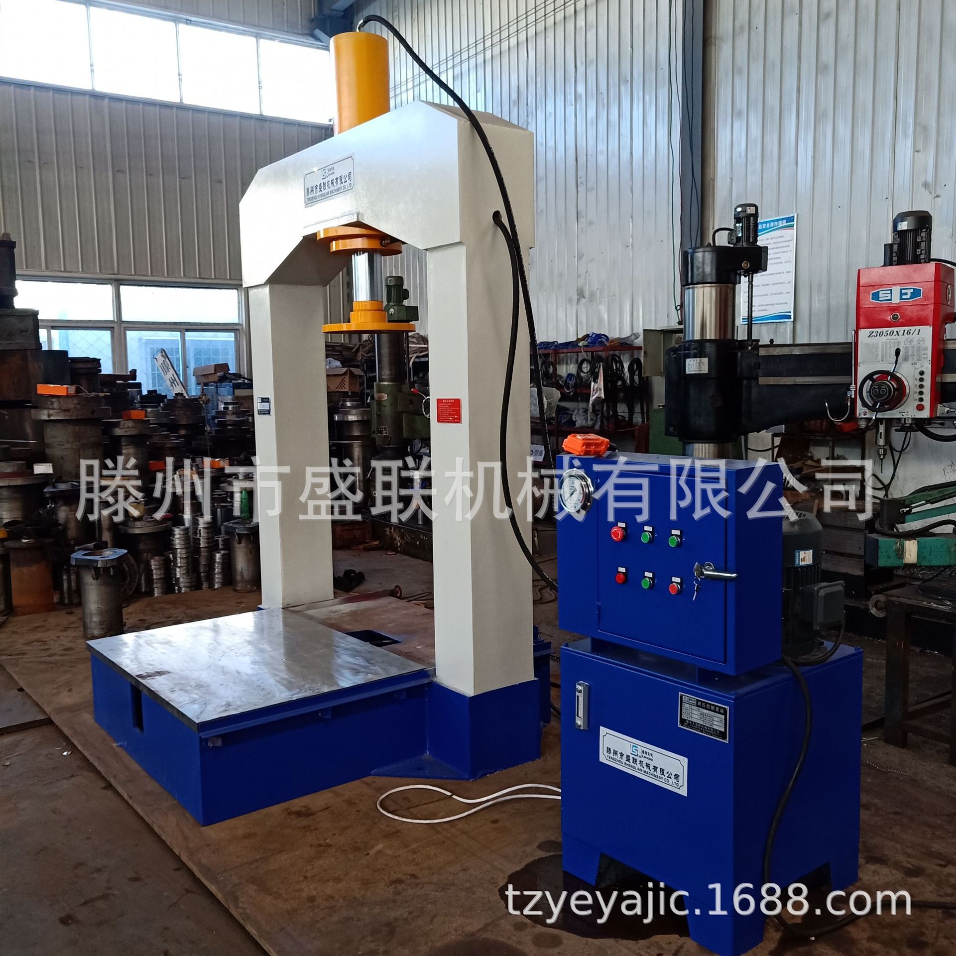 电机转子压装机滕州盛联机械200吨龙门液压机