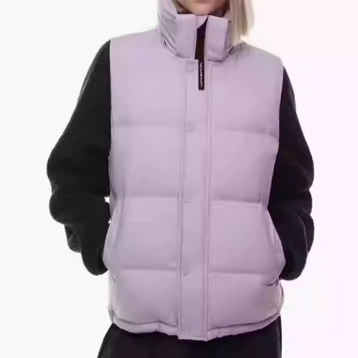Aritzia Goose down Frosted Winter New down Vest Vest Is Lightweight and Fashionable for Men and Women