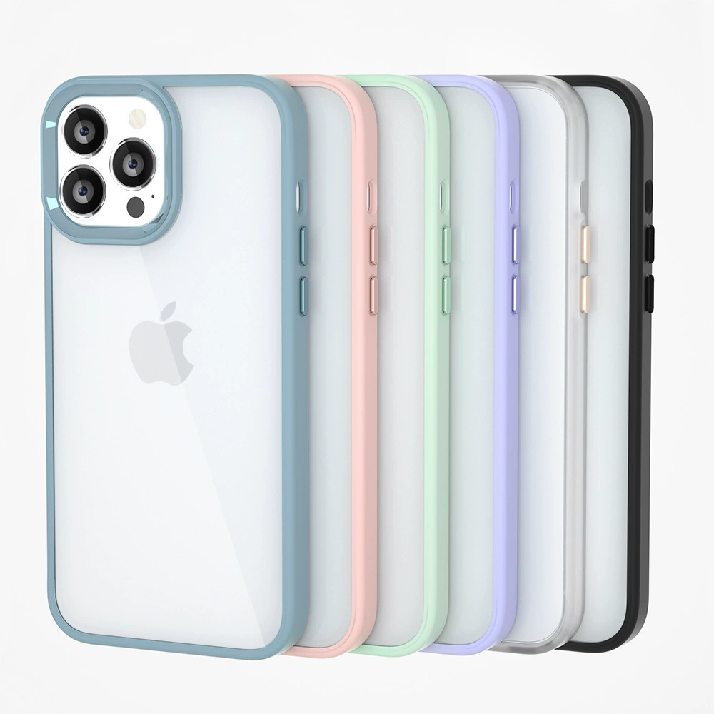 Apple, высококачественный металлический чехол для телефона, прозрачный совместимый с iPhone 12, защитный чехол, индивидуальная подгонка, iphone, 13promax