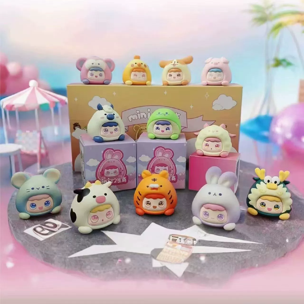 Минифигурка, кукла, игрушка, китайский гороскоп, подарок на день рождения