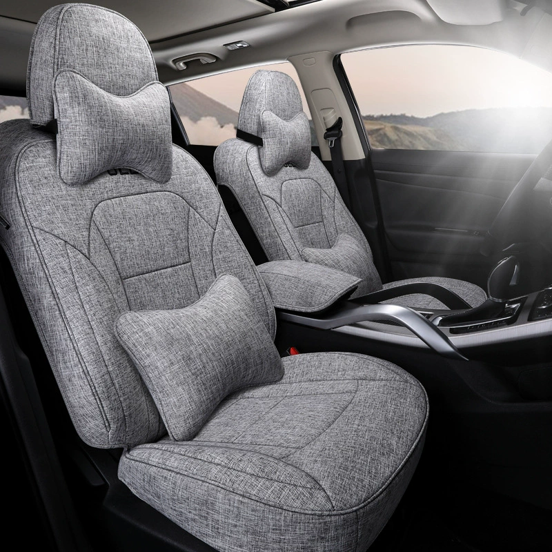 Geely Boyue льняной автомобильный чехол на сиденье для четырех сезонов, специальный верха для внедорожника пятиместного, чехол на сиденье "один автомобиль — один вариант"