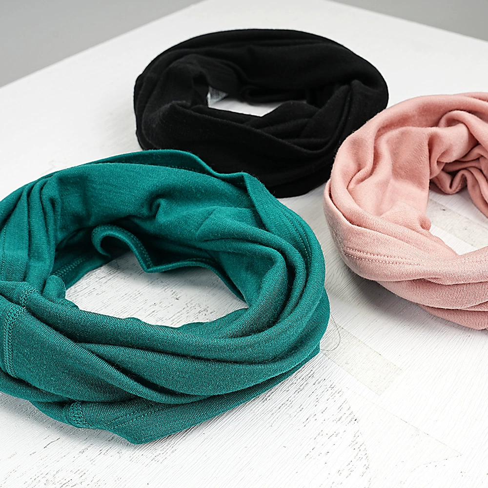 Woolen travel scarf, windproof hat, towel, absorbs sweat and smell