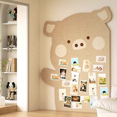 フェルトボードウォールステッカー メッセージボード 子供部屋 ディスプレイボード 寝室 玄関 装飾画 壁掛けフォトウォール クリエイティブデコレーション