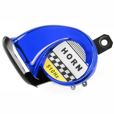 Car horn/tweeter, 12V Snail Electroplated Horn