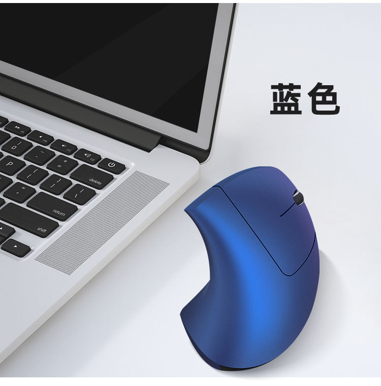 Kablosuz 2.4G dikey beşinci nesil sağ el pil şarjlı kablolu mouse Amazon yaratıcı üretici toptan satış