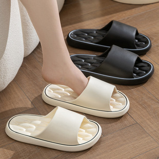Slip-on slippers for women Summer indoor home 2024 new home bathroom non-slip eva deodorant sandals for men