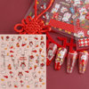 Nail stickers, cartoon cute adhesive fake nails for nails, the year of the Rabbit, wholesale
