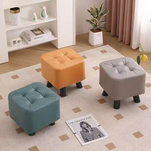 Small Stool, Household Low Stool, Modern Minimalist Living Room Coffee Table Stool, Sofa Stool, Rental Room Bench, Doorway Shoe Changing Stool