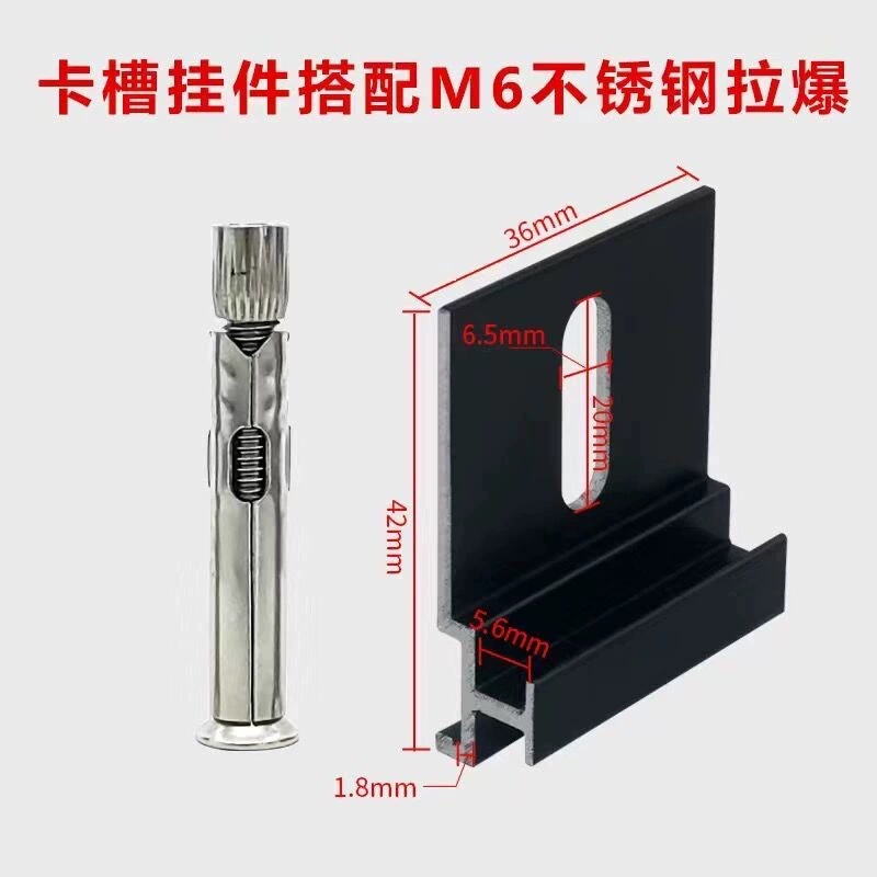 Наружная настенная плитка Черная застежка римская колонна монтажные аксессуары Наружная обшивка застежка кирпичная застежка аксессуары Наружная настенная плитка подвеска