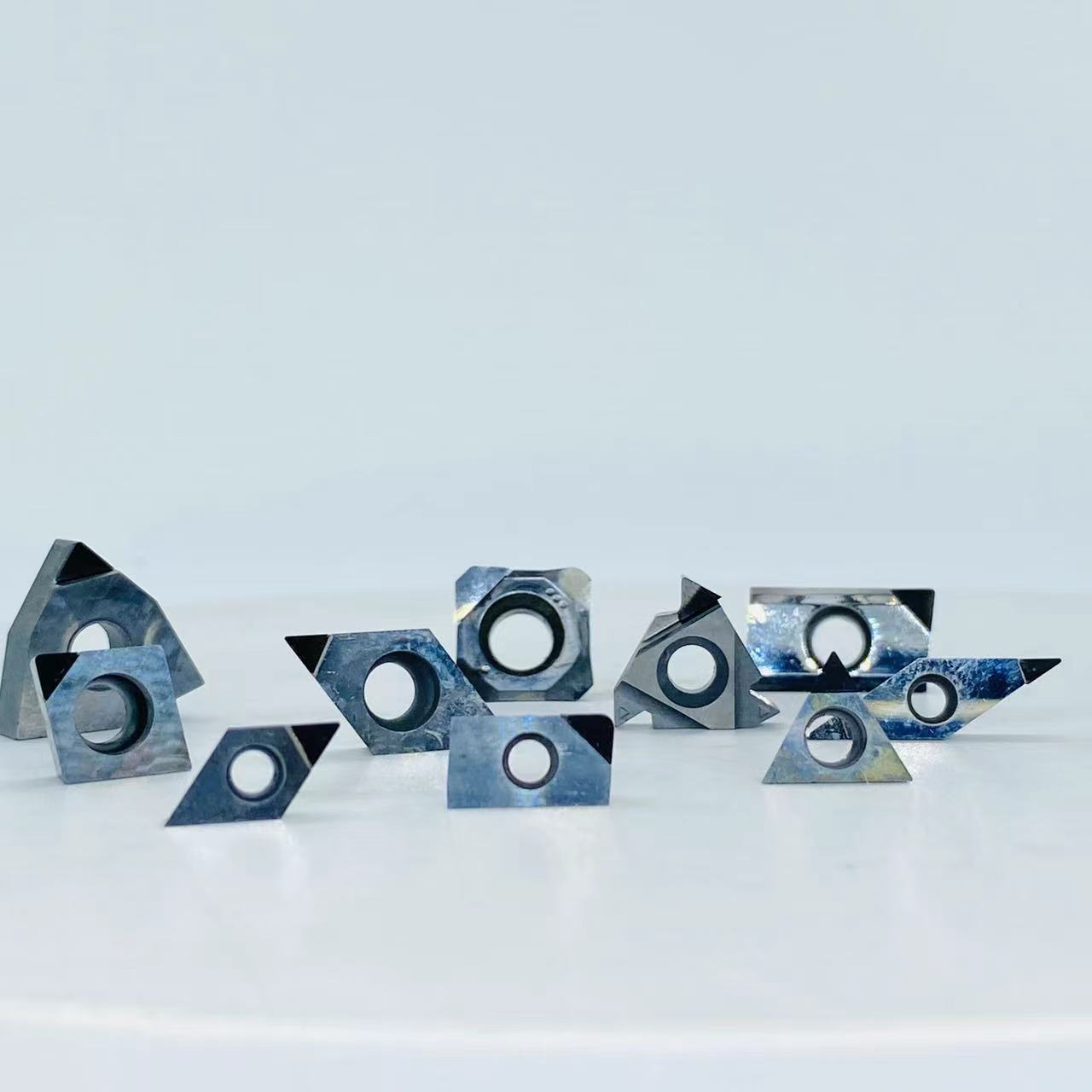 CBN刀粒现货直供1604金刚石铣刀片桃形钻石氮化硼CBN车刀车床高速