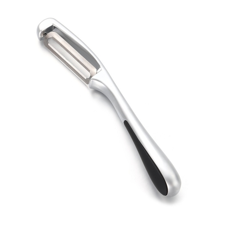 Artefacto de pelado transfronterizo de aleación de zinc cuchillo de raspado de boca vertical cuchillo de pelado especial cuchillo de pelado de cocina cuchillo de pelado vertical de melón y fruta